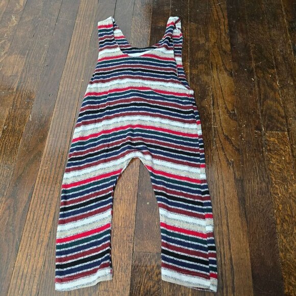 Handmade Reddie's Craft Boutique Striped Romper - Picture 2 of 10